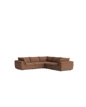 Melt Corner Sofa - Fleck Rust