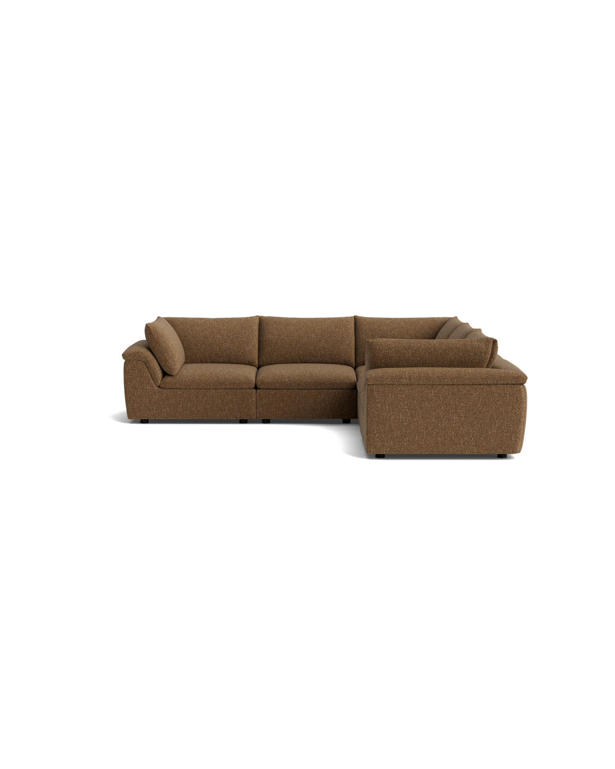 Melt Corner Sofa - Fleck Ginger