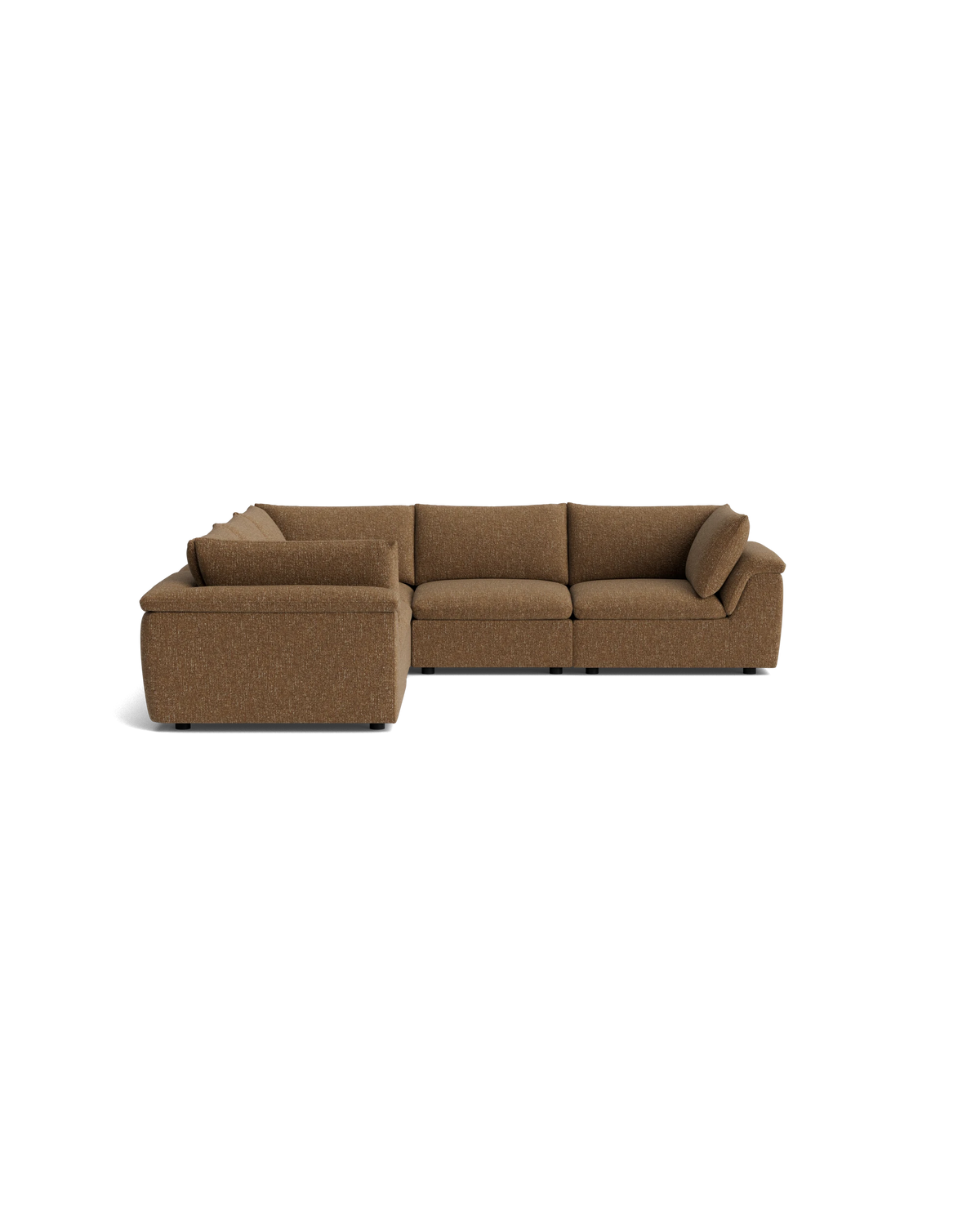 Melt Corner Sofa - Fleck Ginger