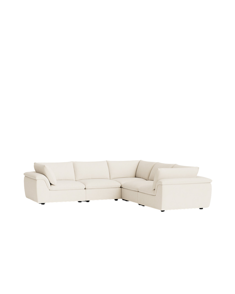Melt Corner Sofa - Fossil Vanilla