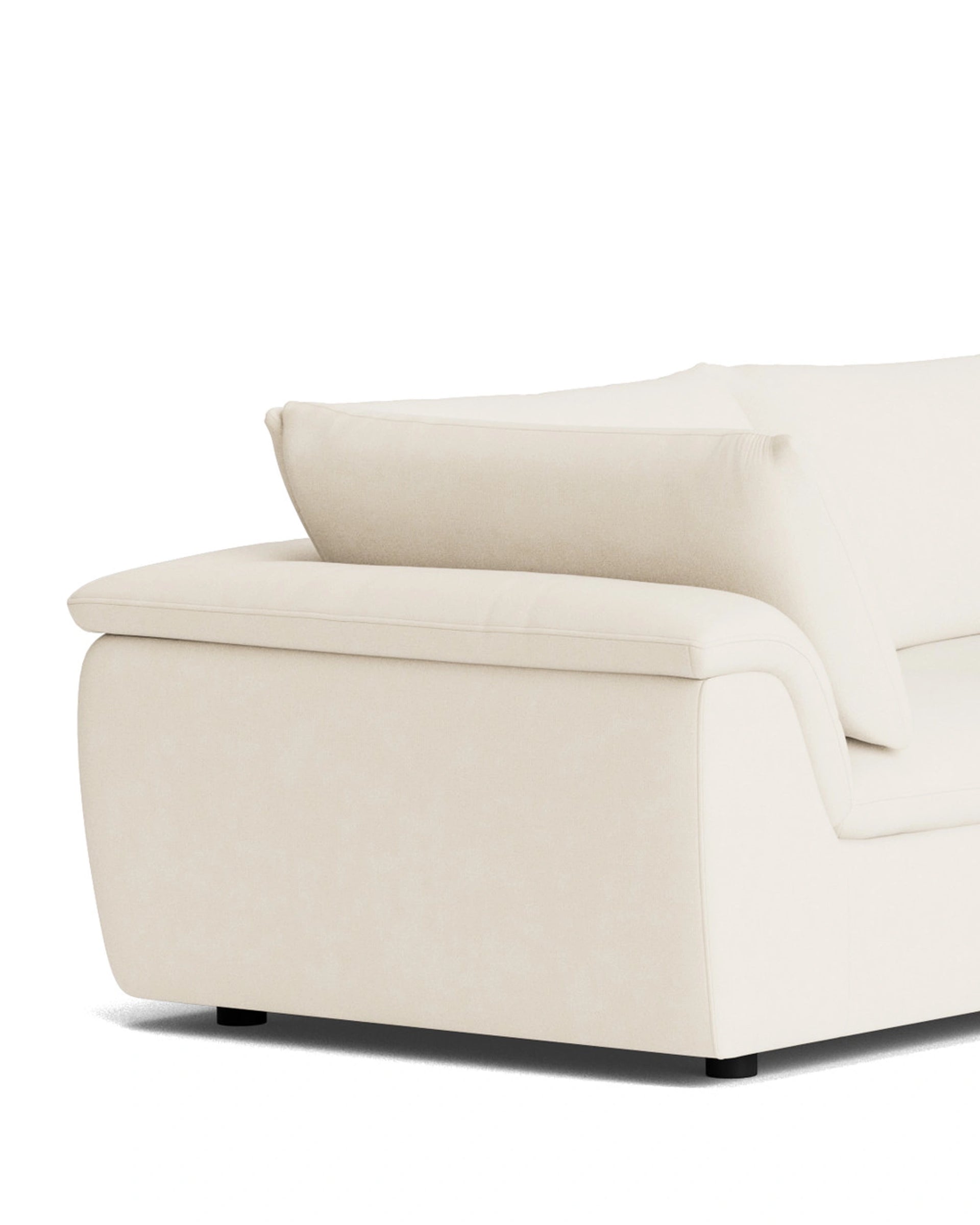 Melt Corner Sofa - Fossil Vanilla