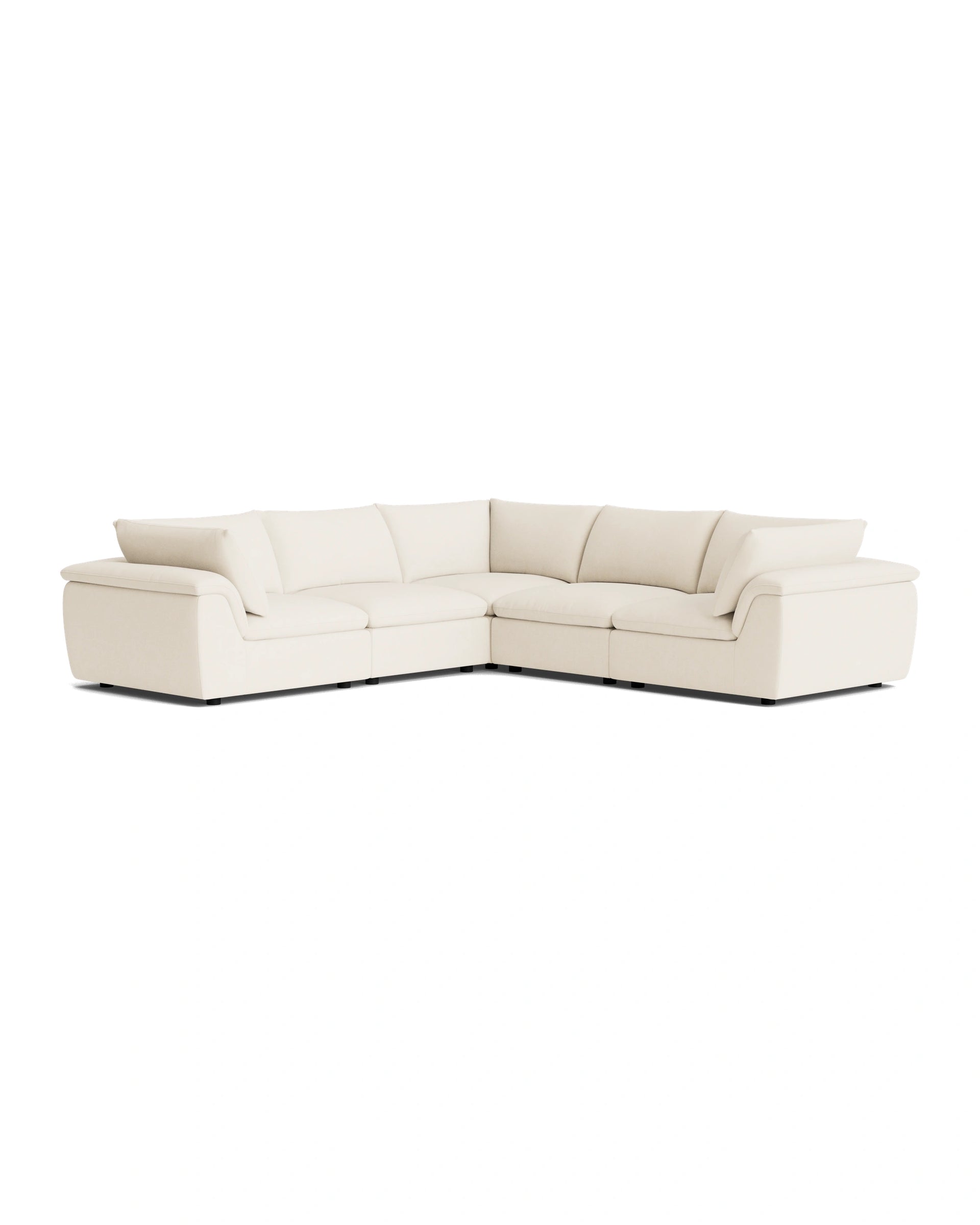 Melt Corner Sofa - Fossil Vanilla
