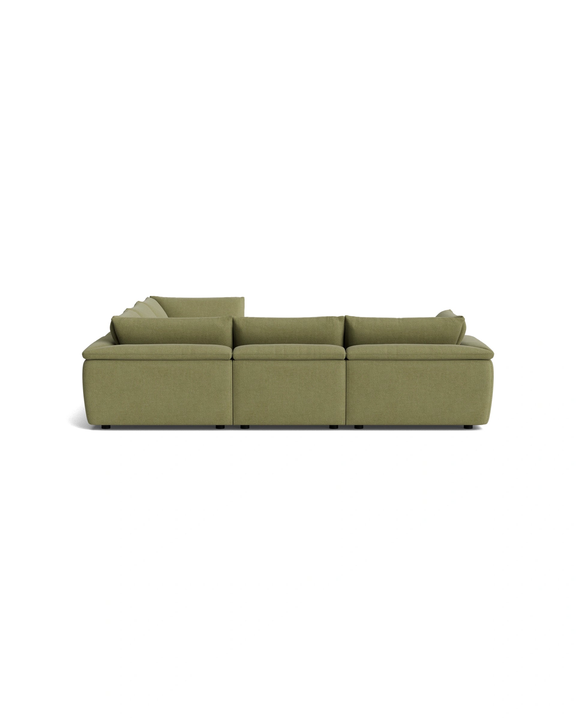 Melt Corner Sofa - Fossil Eucalyptus