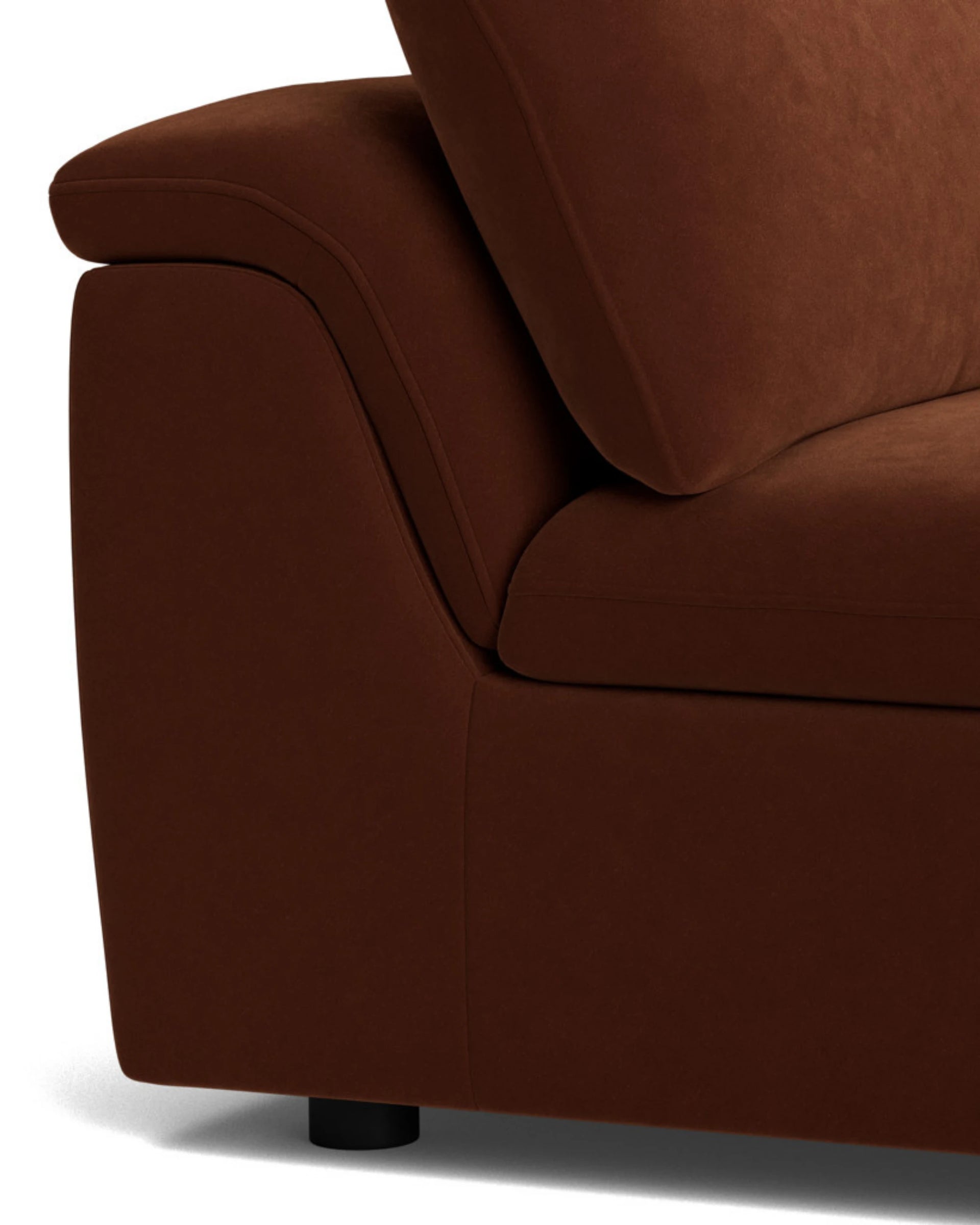 Melt Armless Middle Sofa Module - Eden Brick