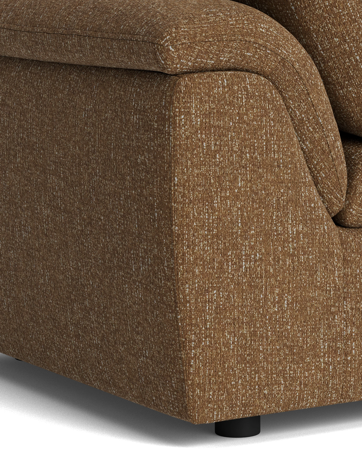 Melt Armless Middle Sofa Module - Fleck Ginger