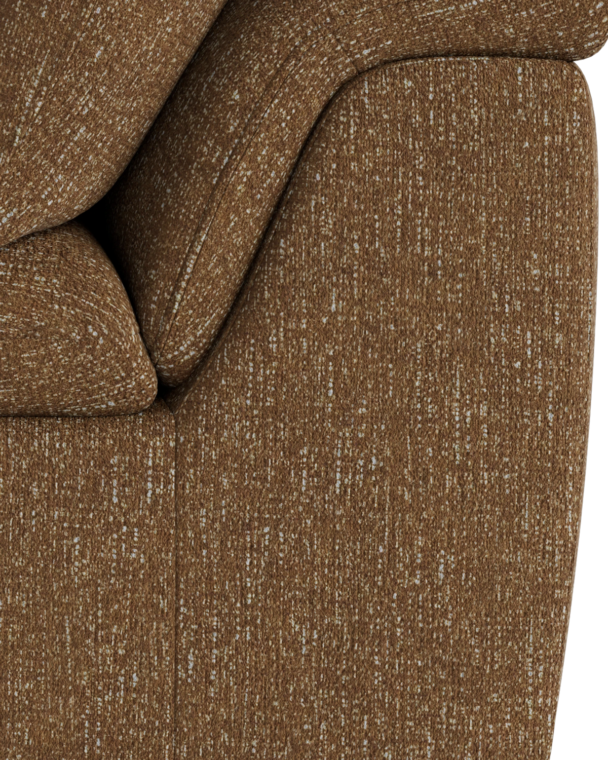 Melt Armless Middle Sofa Module - Fleck Ginger