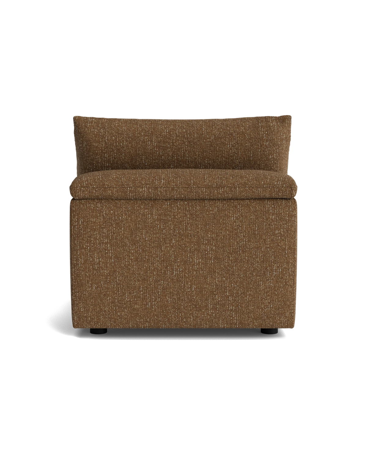 Melt Armless Middle Sofa Module - Fleck Ginger