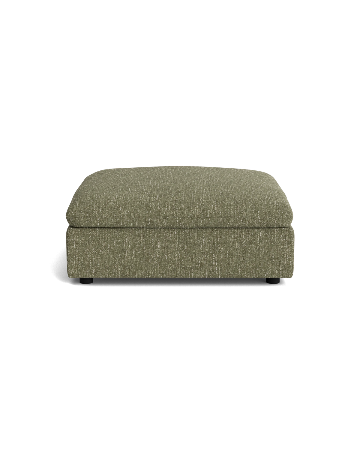 Melt Ottoman - Fleck Olive