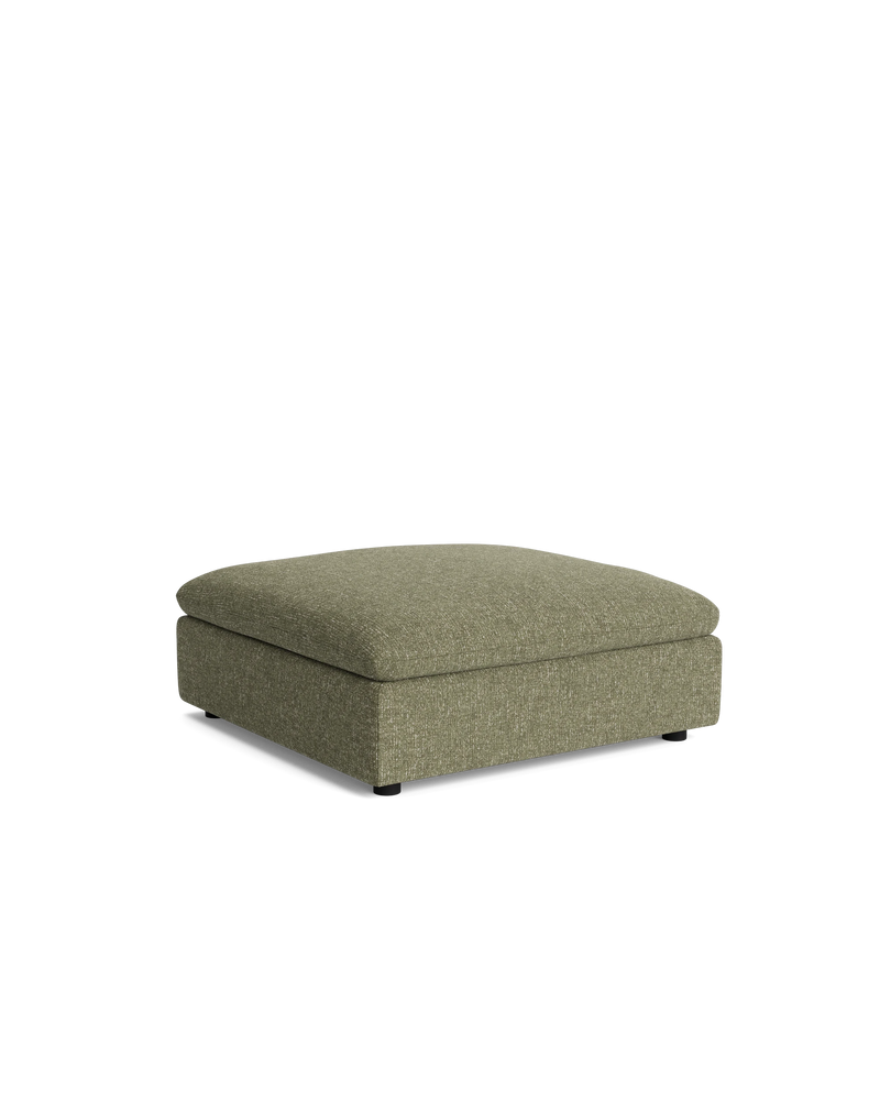 Melt Ottoman - Fleck Olive