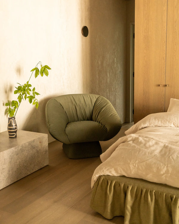 Mellow Armchair - Eden Leaf