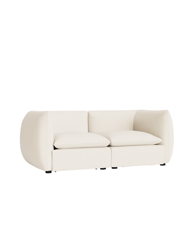 Muro 3 Seater Sofa - Fossil Vanilla
