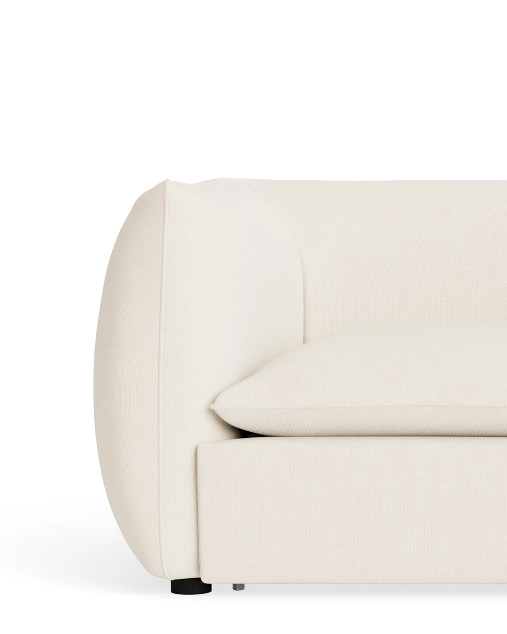 Muro 3 Seater Sofa - Fossil Vanilla