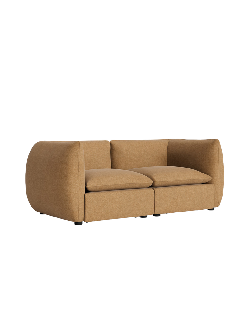 Muro 3 Seater Sofa - Fossil Fawn