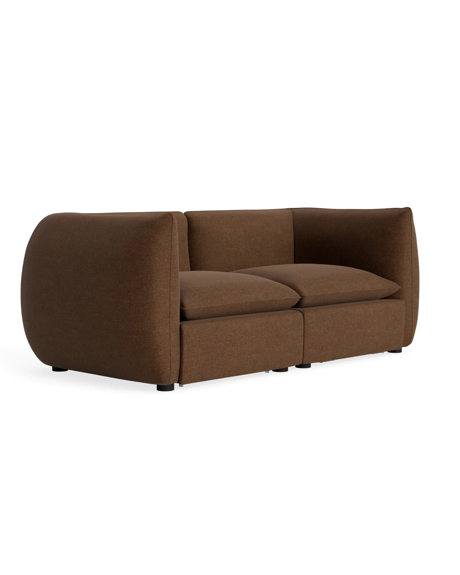 Muro 3 Seater Sofa - Fossil Chocolate