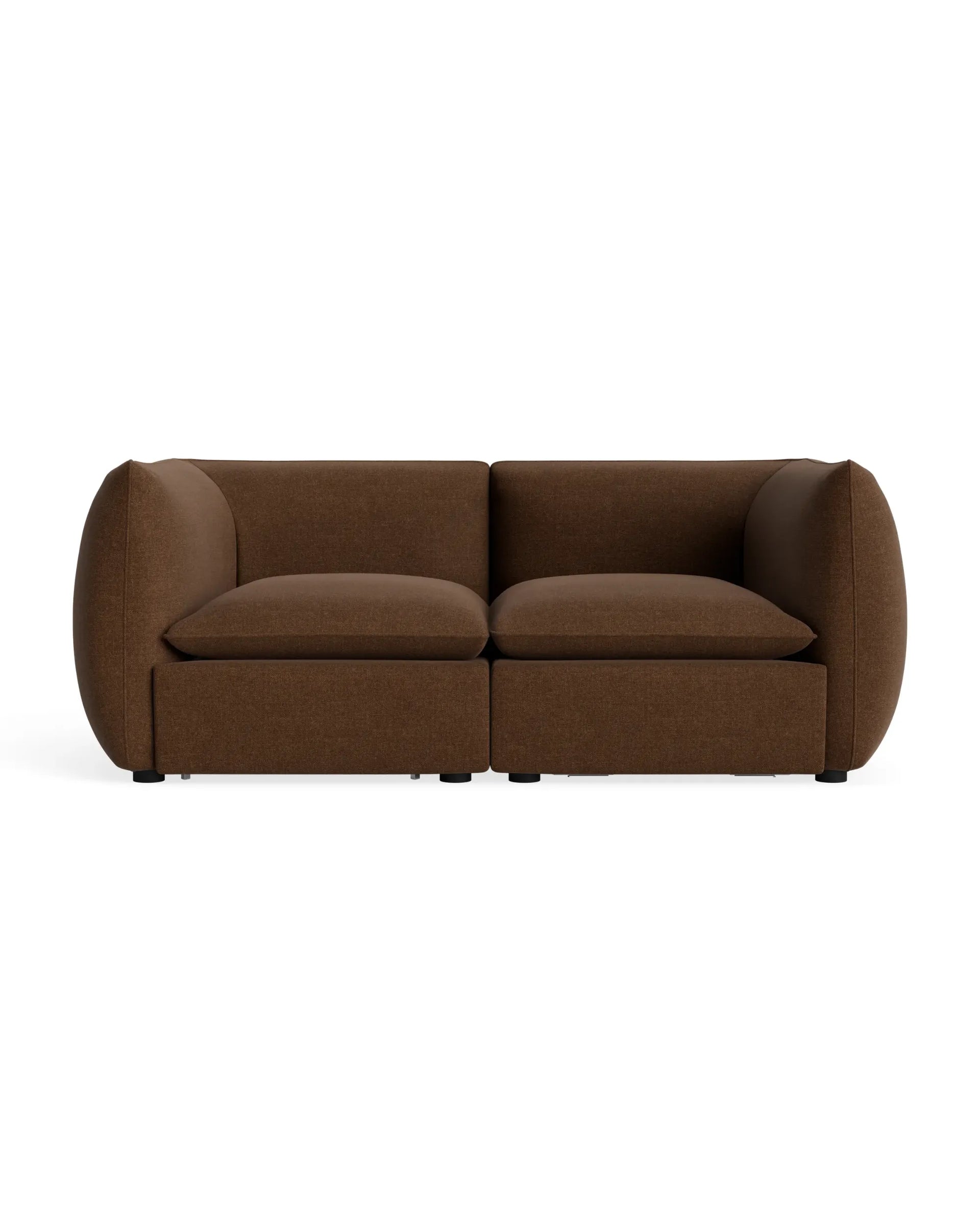 Muro 3 Seater Sofa - Fossil Chocolate