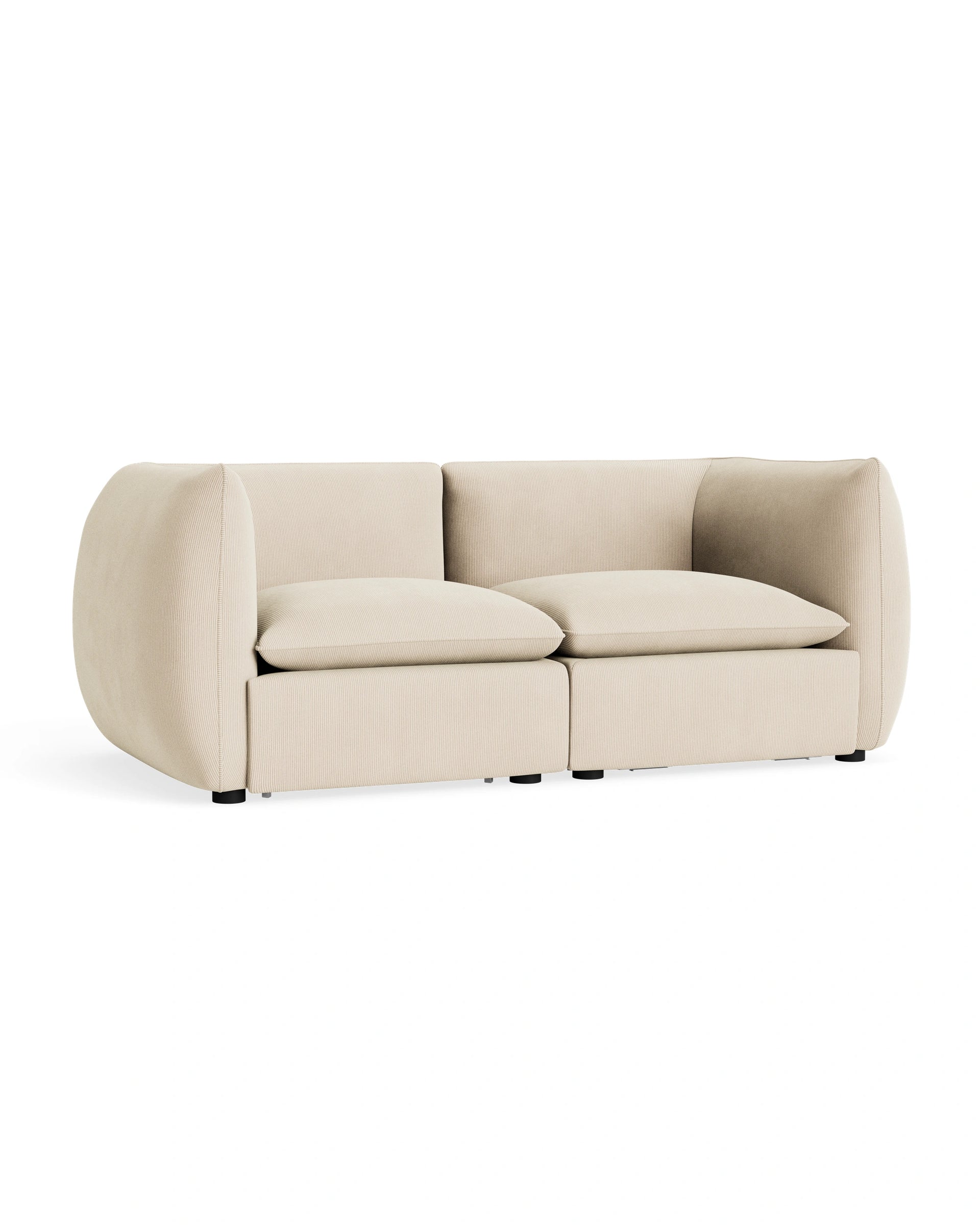 Muro 3 Seater Sofa - Corduroy Mist