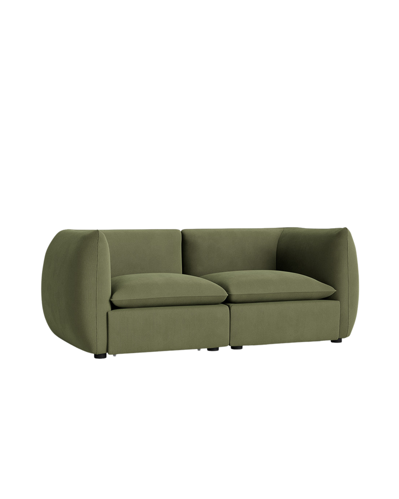 Muro 3 Seater Sofa - Corduroy Forest