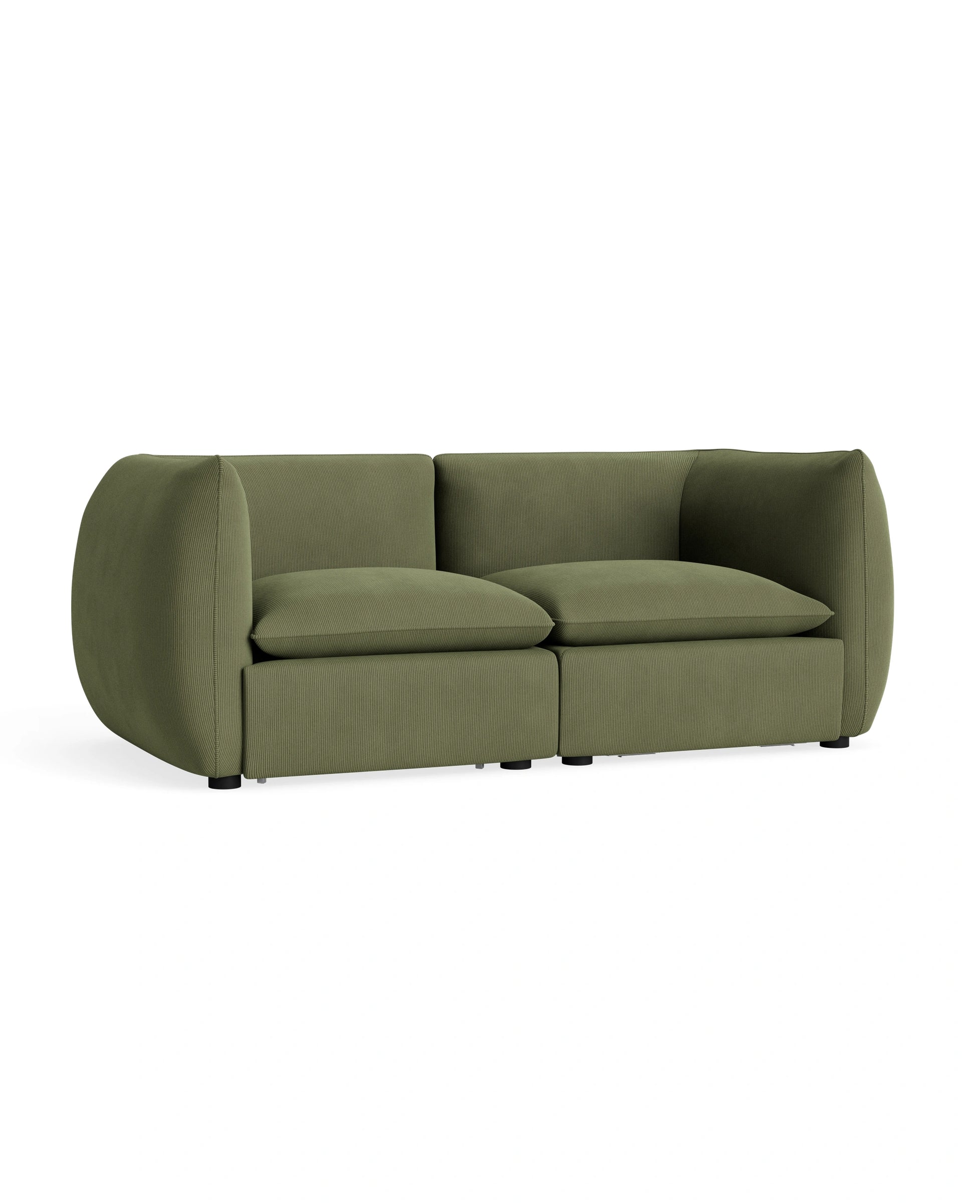 Muro 3 Seater Sofa - Corduroy Forest