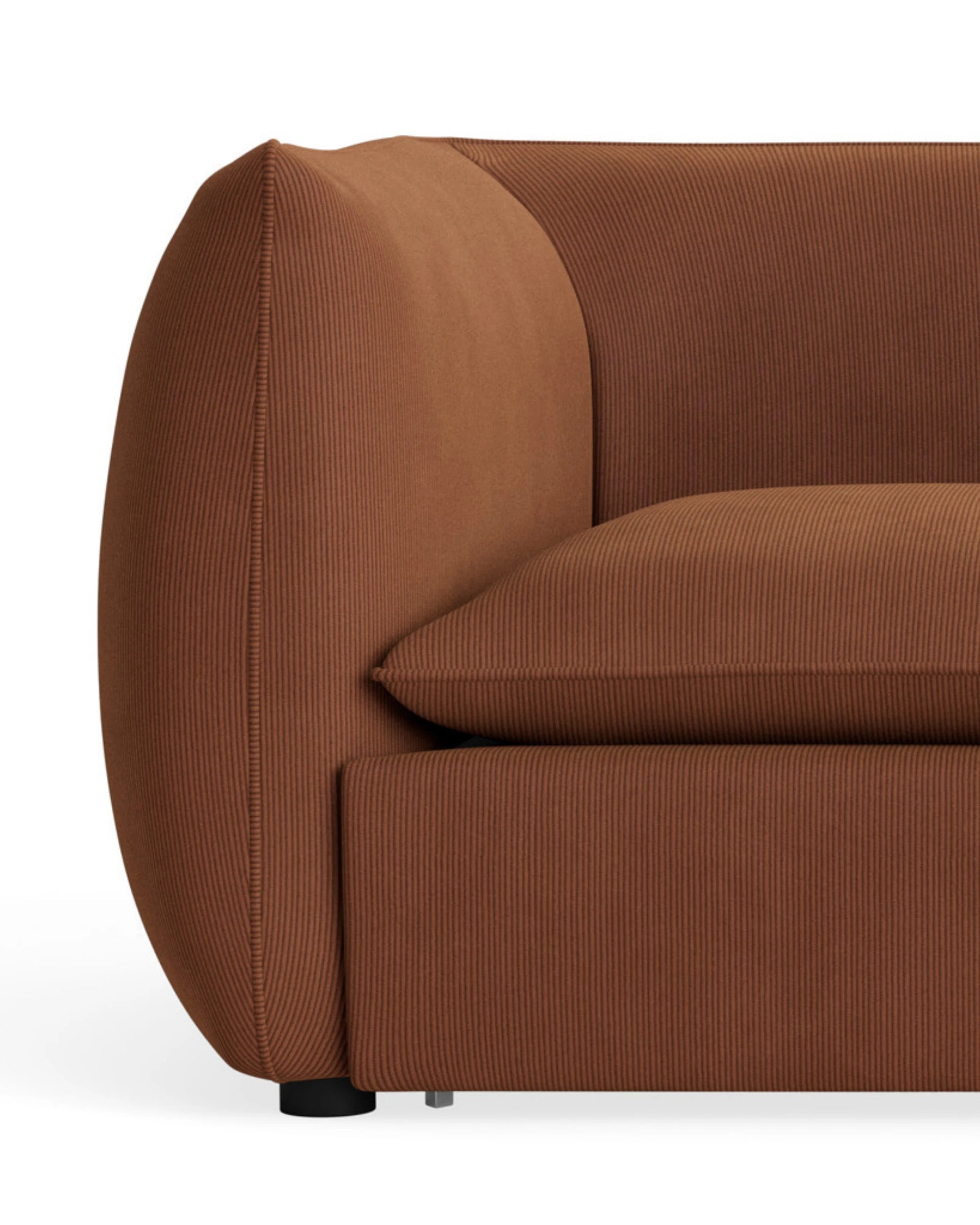 Muro 3 Seater Sofa - Corduroy Cocoa