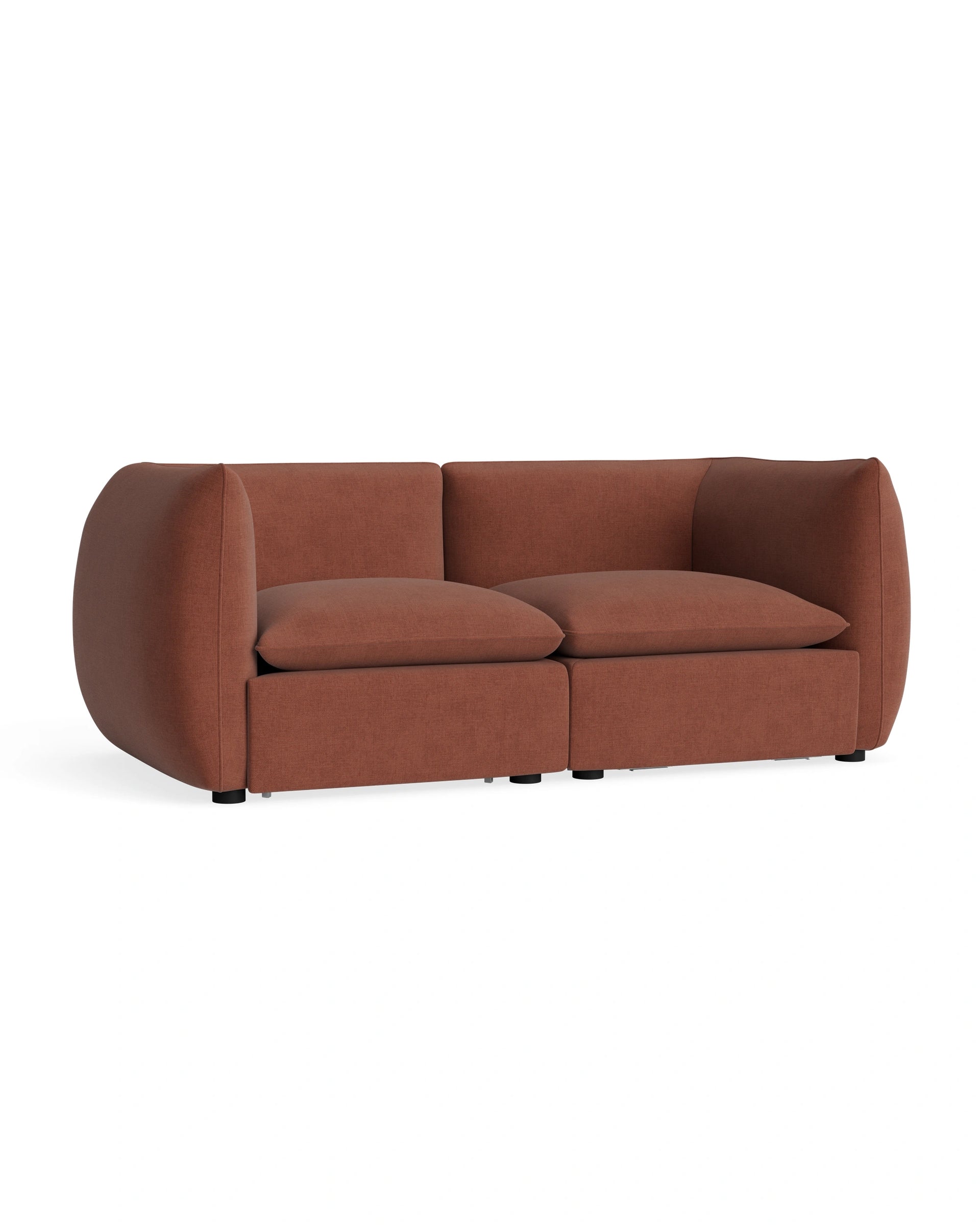 Muro 3 Seater Sofa - Silas Cherry