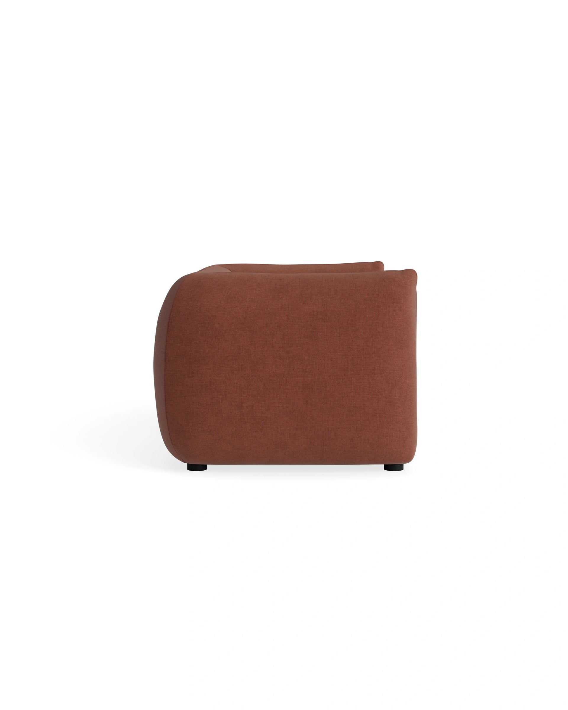 Muro 3 Seater Sofa - Silas Cherry