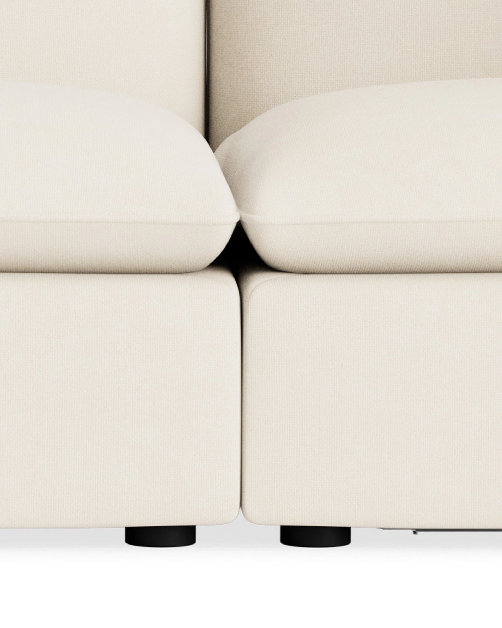 Muro 4 Seater Sofa - Fossil Vanilla