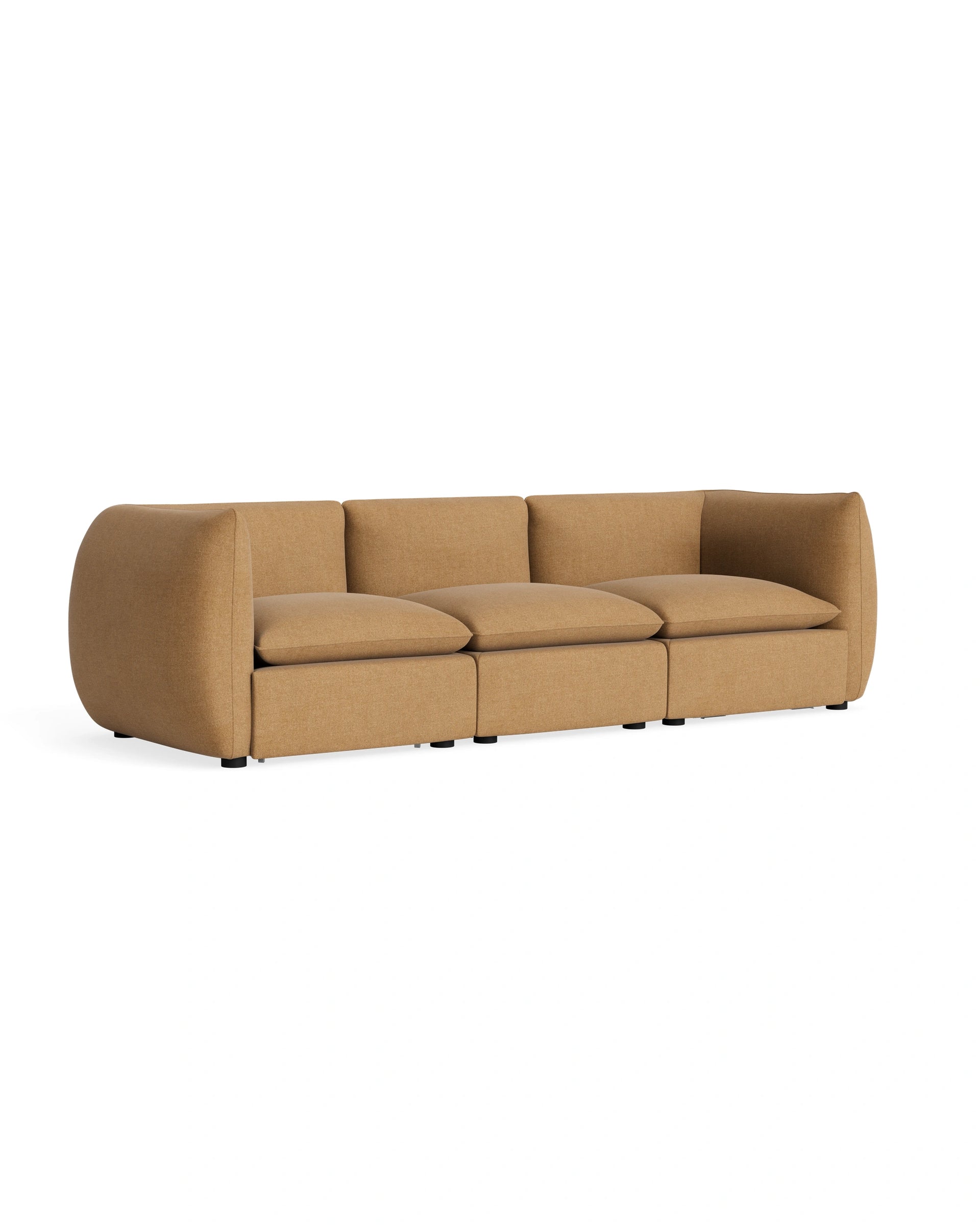 Muro 4 Seater Sofa - Fossil Fawn