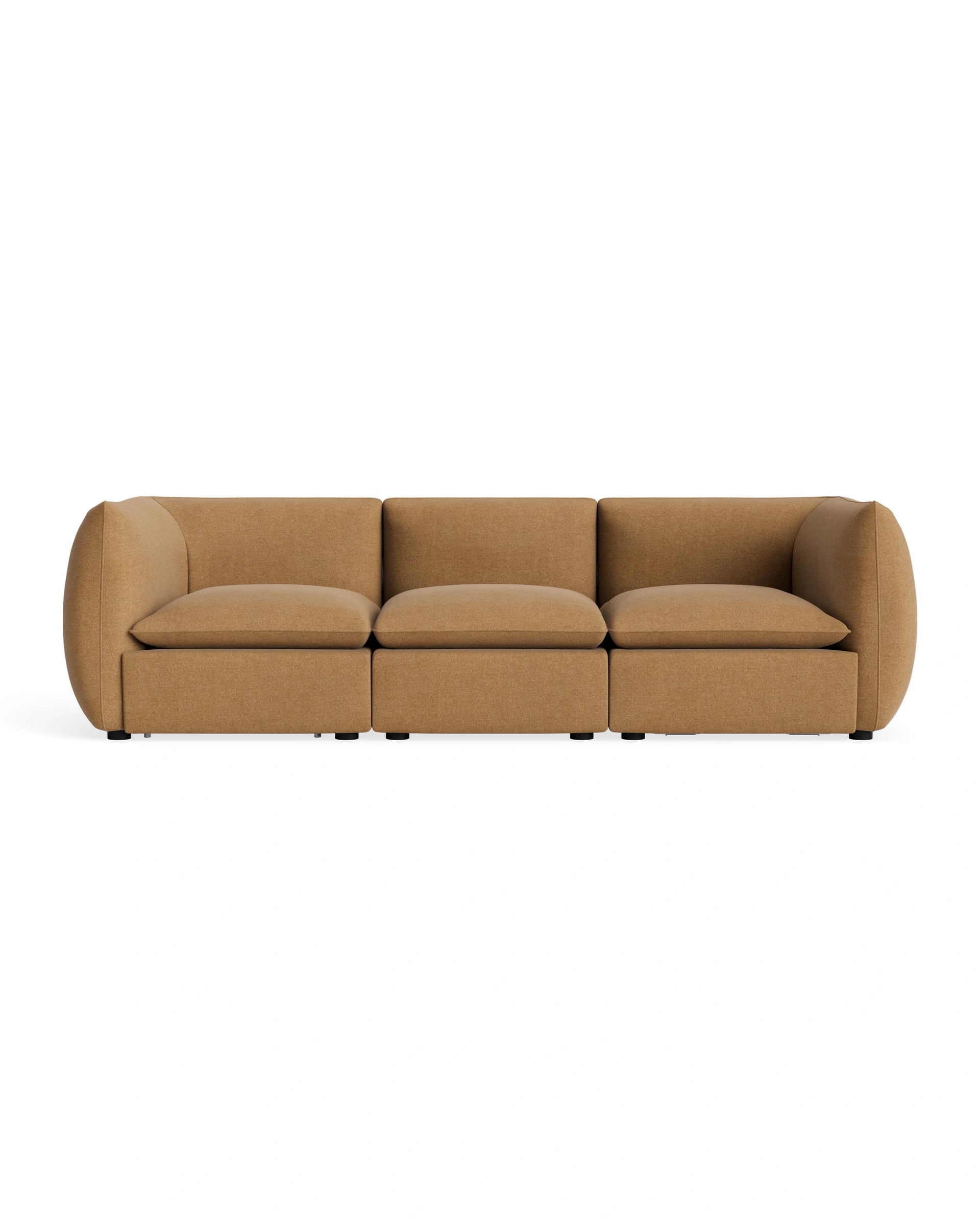 Muro 4 Seater Sofa - Fossil Fawn