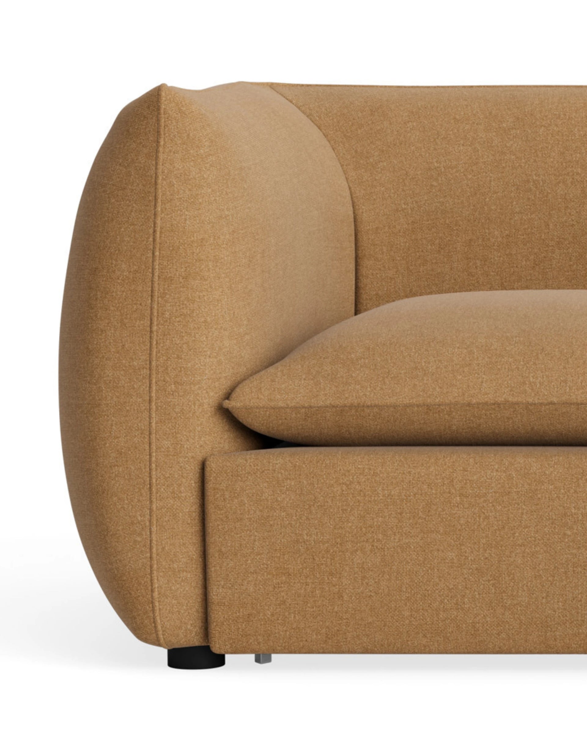 Muro 4 Seater Sofa - Fossil Fawn