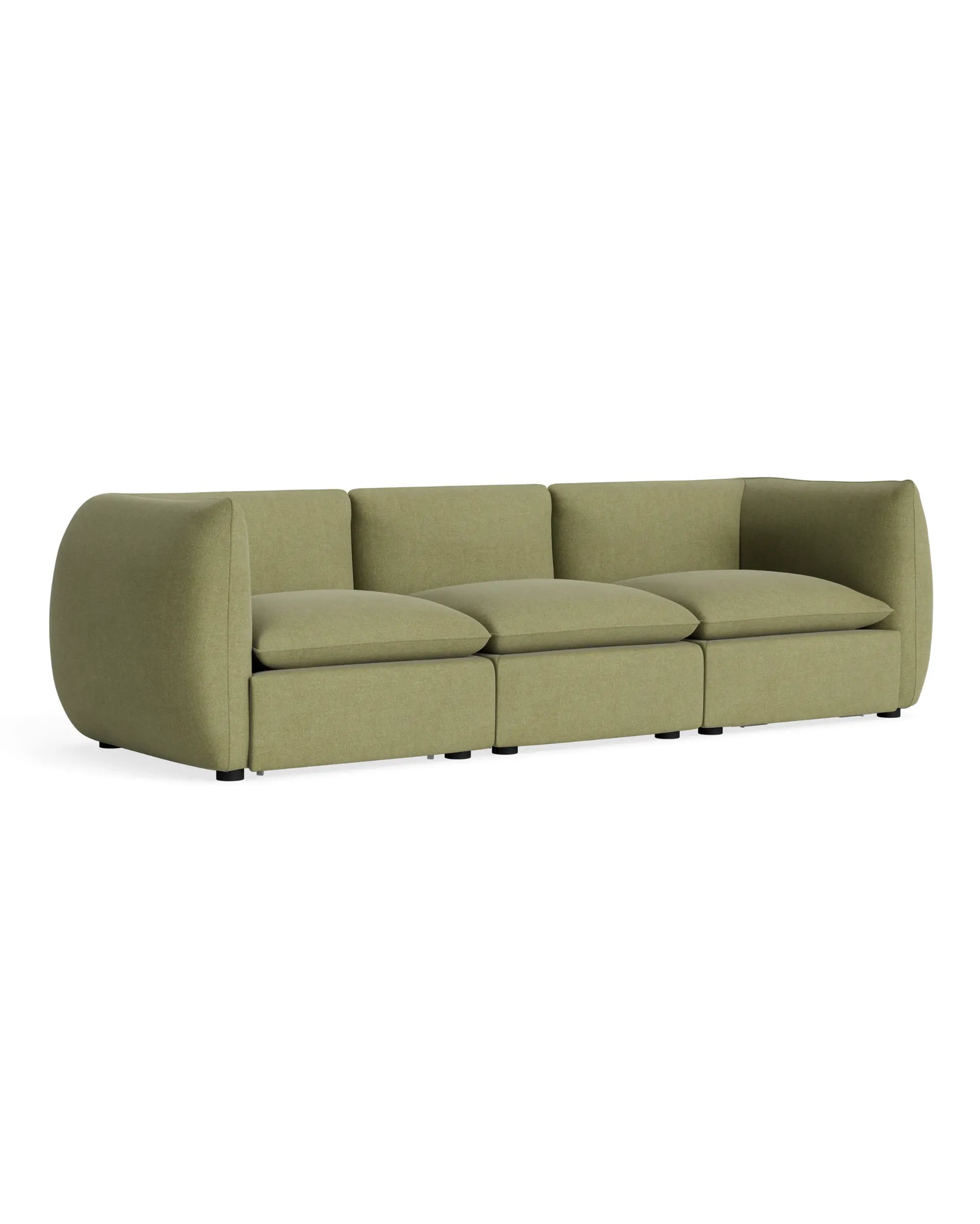 Muro 4 Seater Sofa - Fossil Eucalyptus