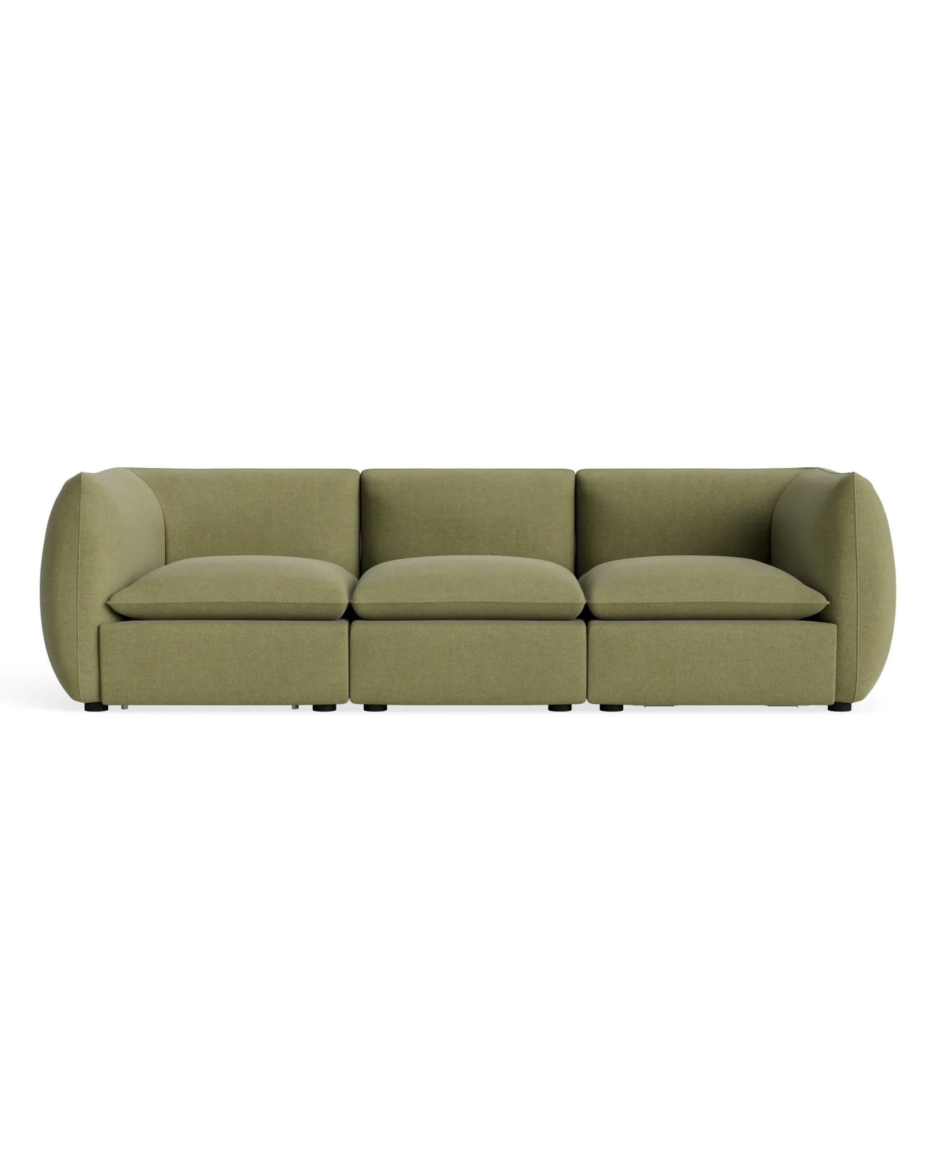 Muro 4 Seater Sofa - Fossil Eucalyptus