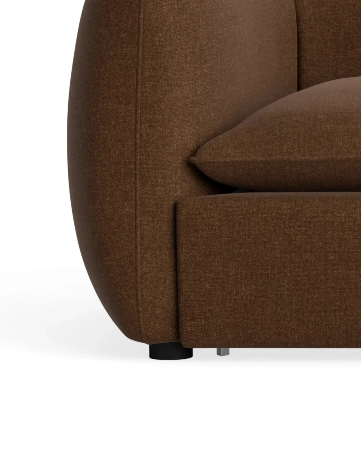 Muro 4 Seater Sofa - Fossil Chocolate