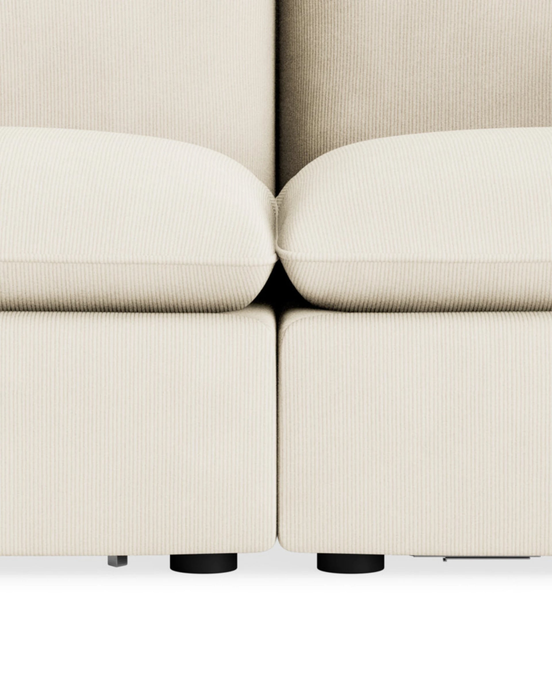 Muro 4 Seater Sofa - Corduroy Off White