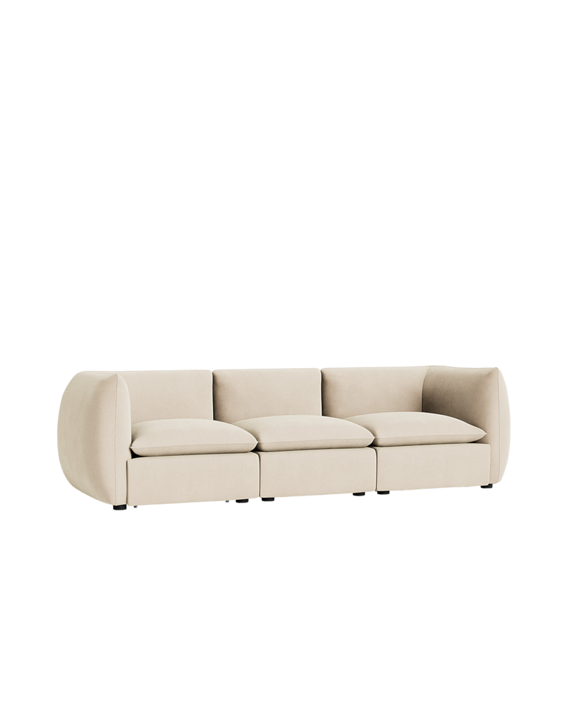 Muro 4 Seater Sofa - Corduroy Mist