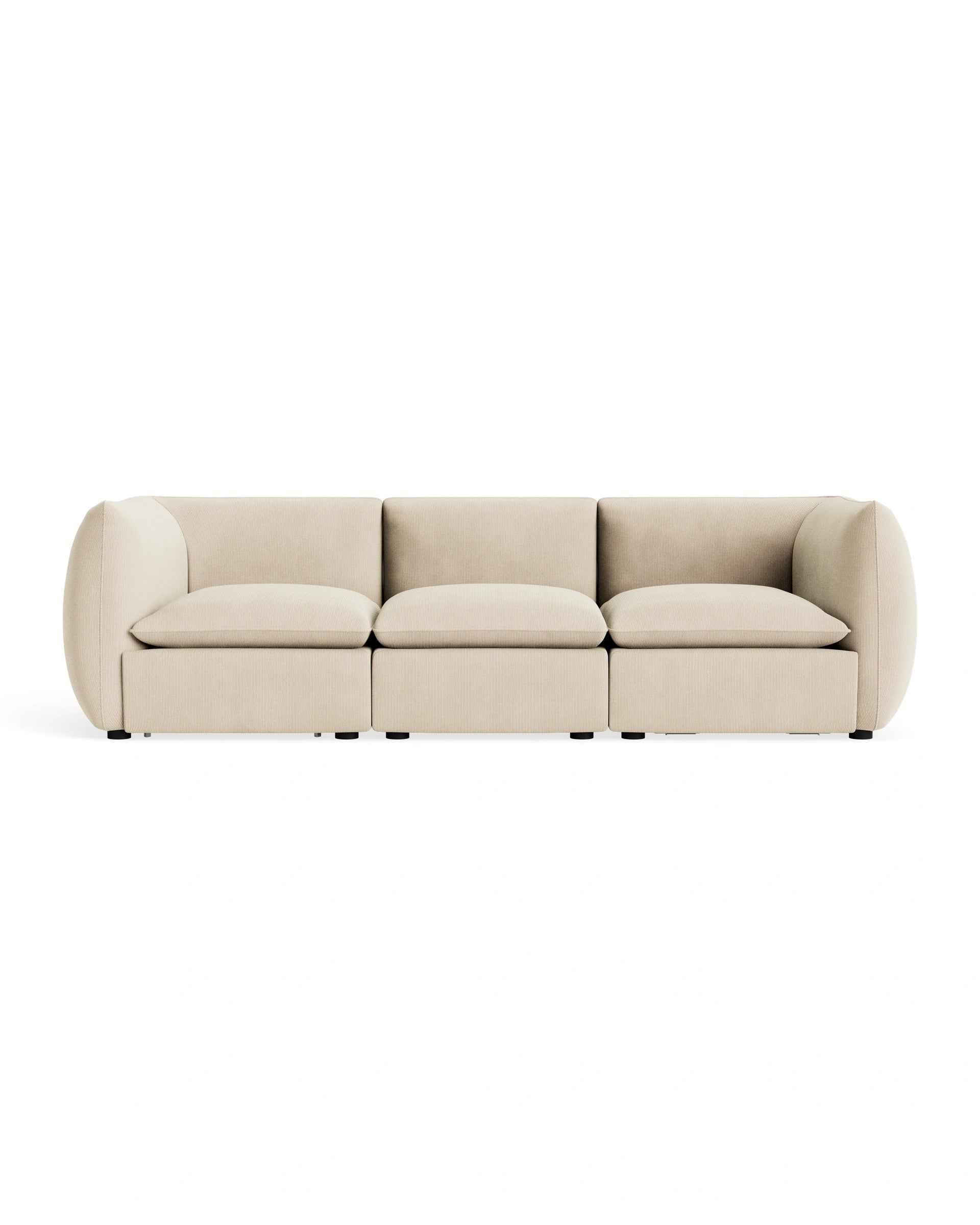 Muro 4 Seater Sofa - Corduroy Mist