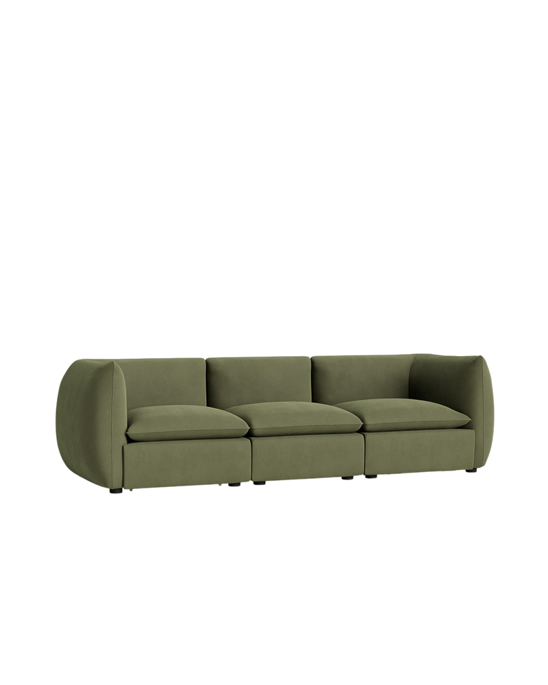 Muro 4 Seater Sofa - Corduroy Forest