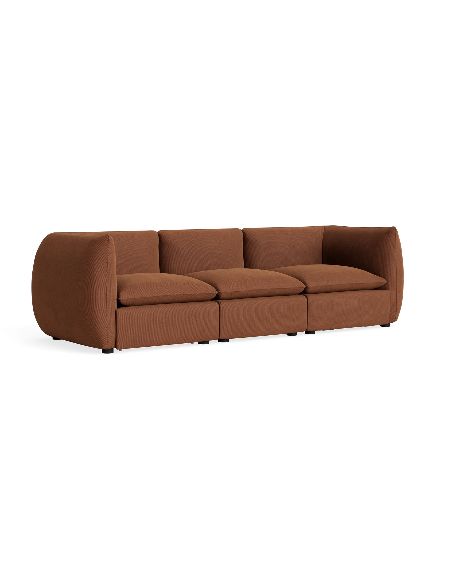 Muro 4 Seater Sofa - Corduroy Cocoa