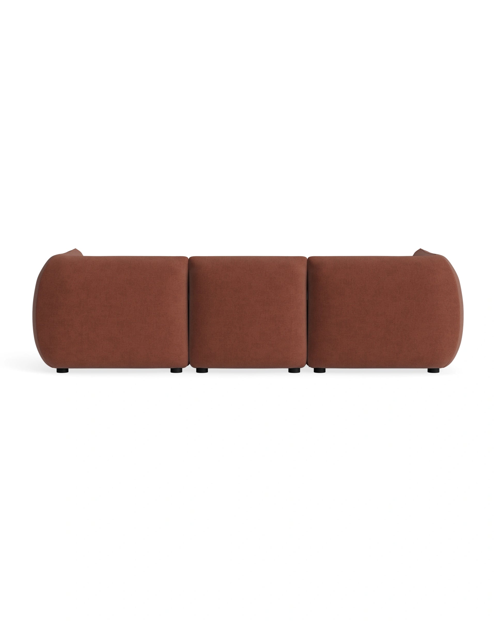 Muro 4 Seater Sofa - Silas Cherry
