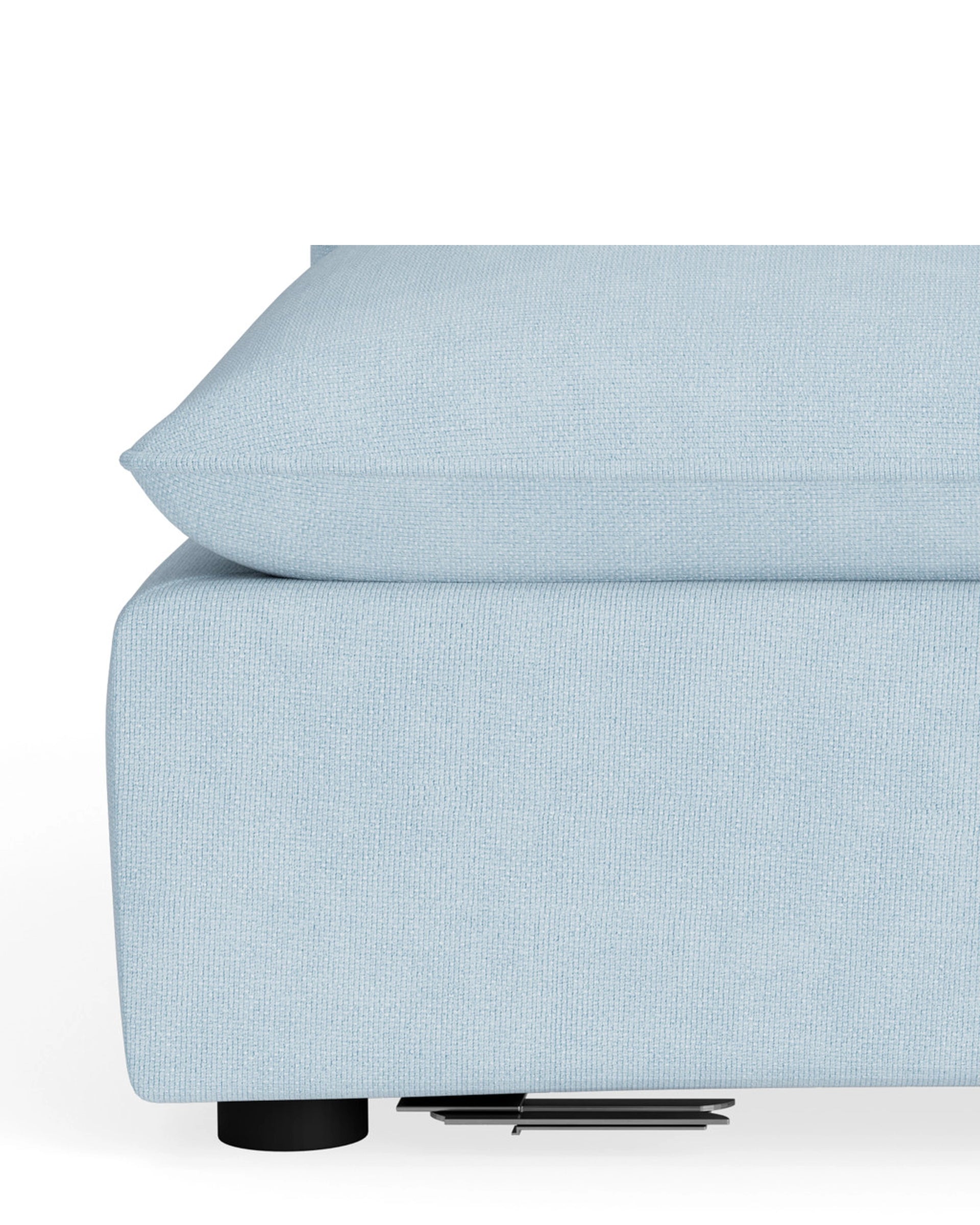 Muro Corner Sofa Module - Fossil Powder Blue