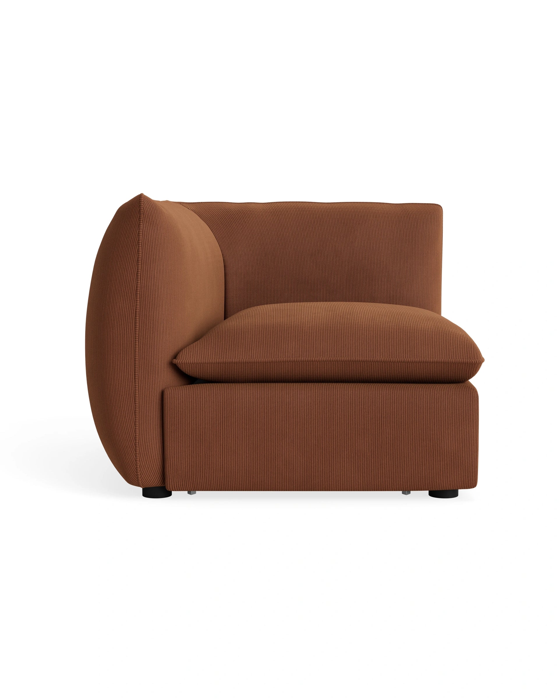 Muro Corner Sofa Module - Corduroy Cocoa