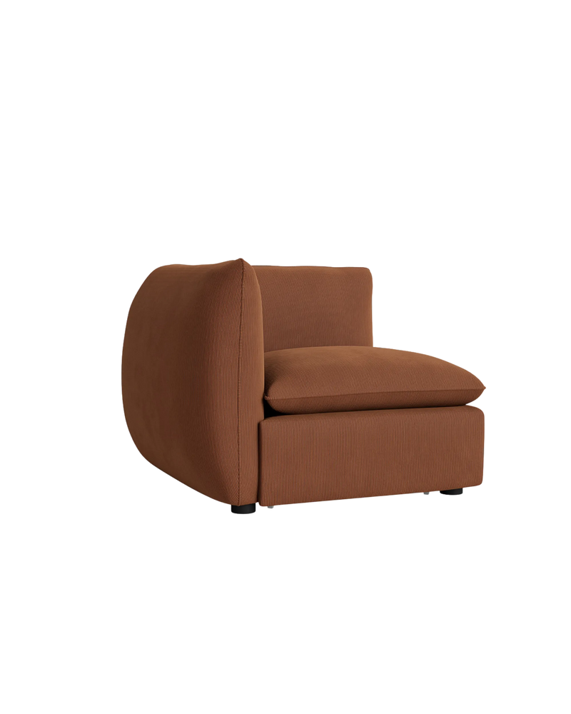 Muro Corner Sofa Module - Corduroy Cocoa