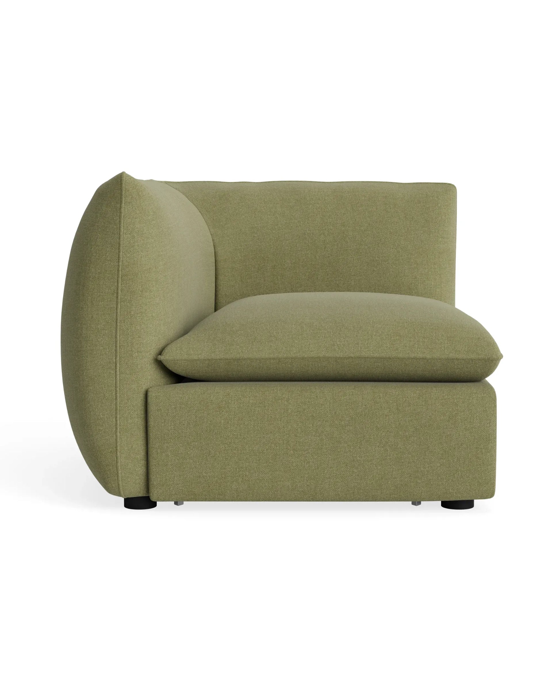 Muro Corner Sofa Module - Fossil Eucalyptus