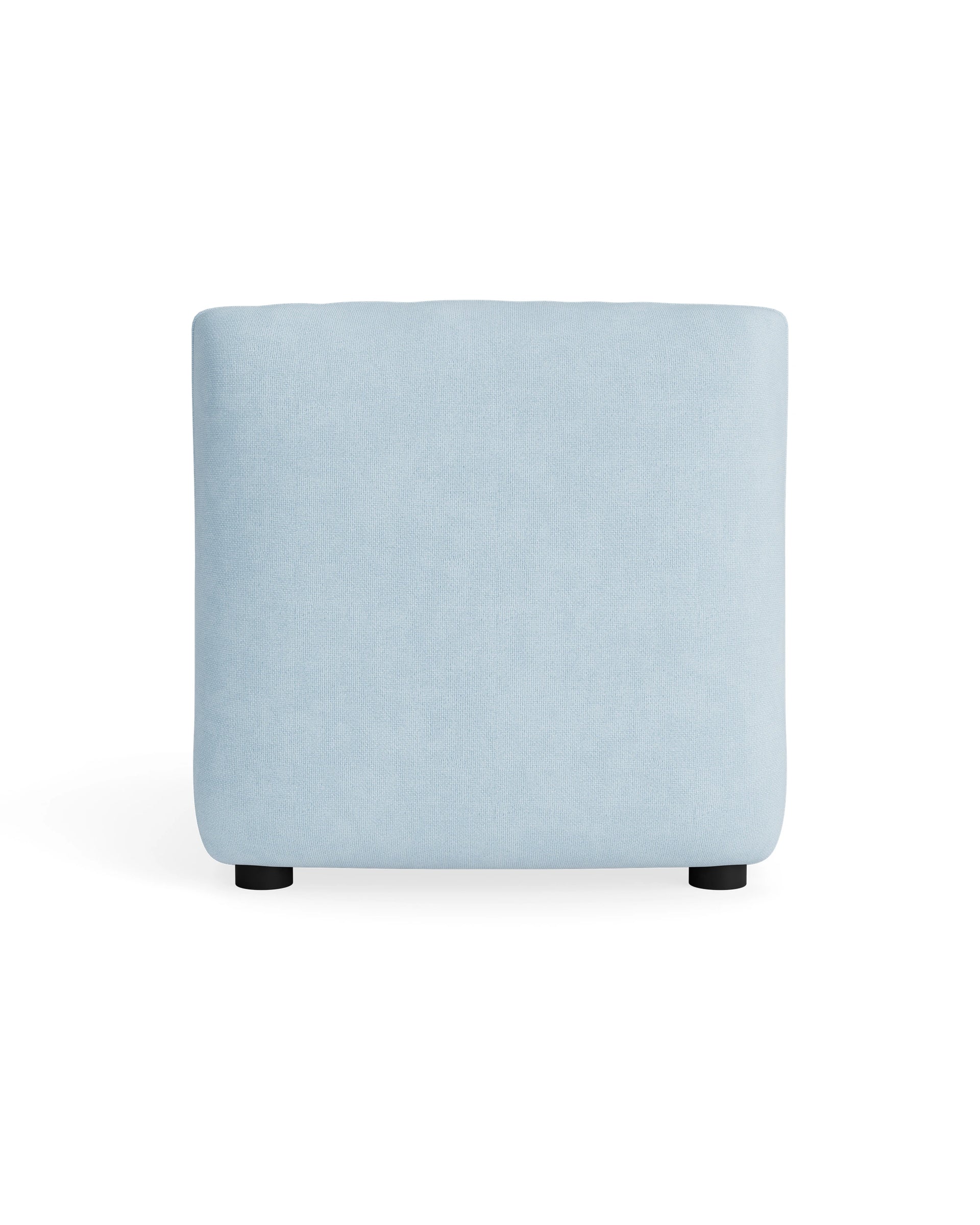 Muro Armless Middle Sofa Module - Fossil Powder Blue