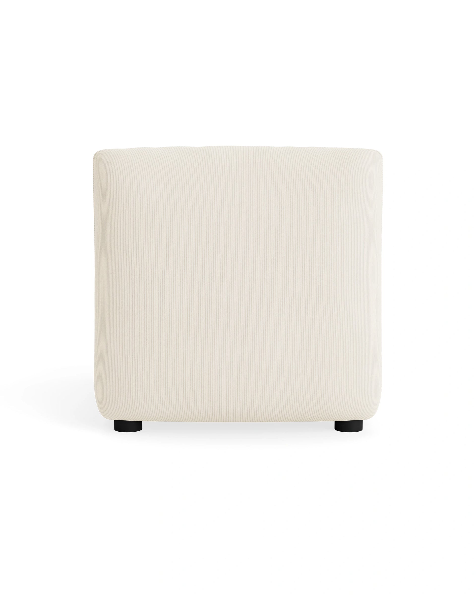 Muro Armless Middle Sofa Module - Corduroy Off White