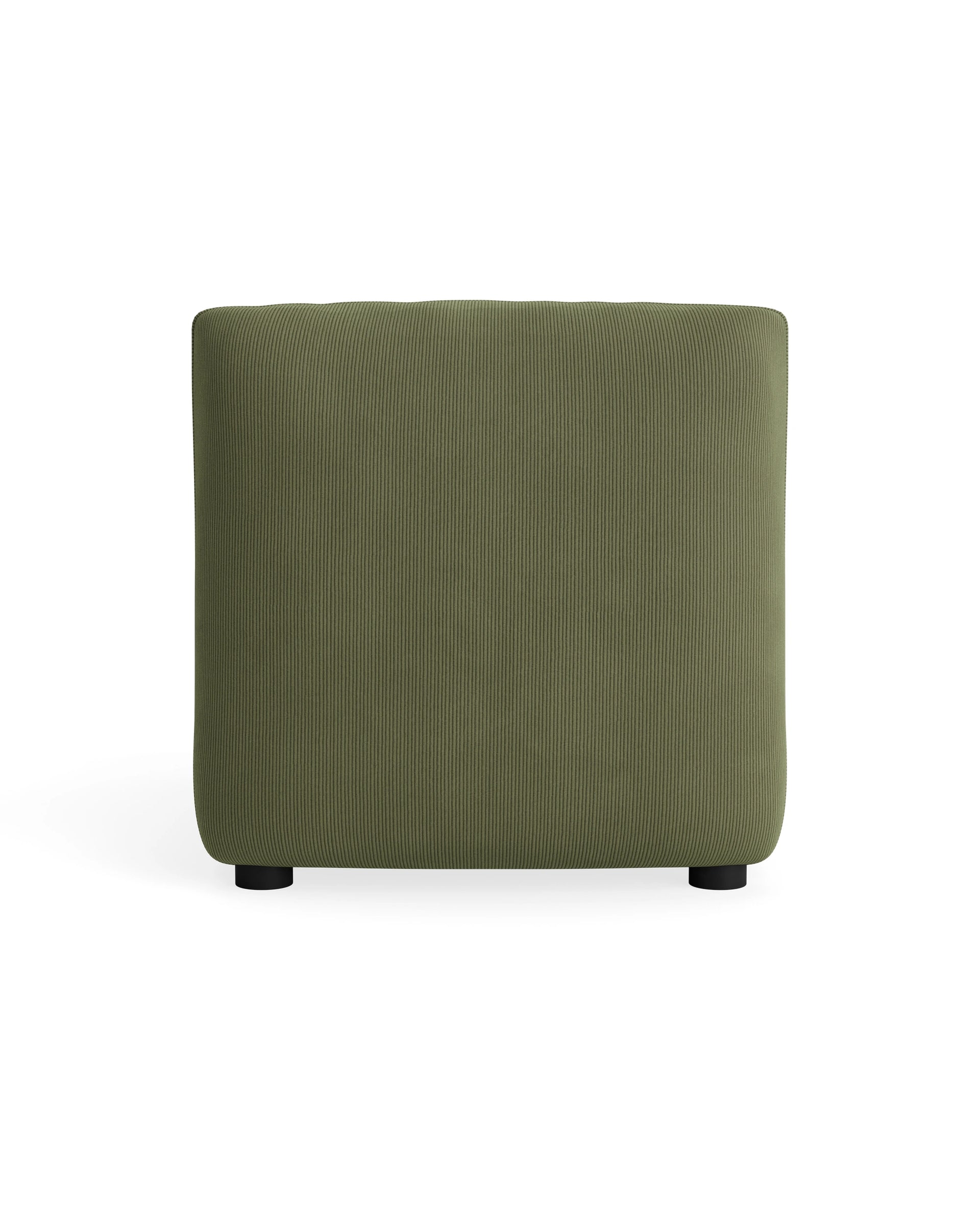 Muro Armless Middle Sofa Module - Corduroy Forest