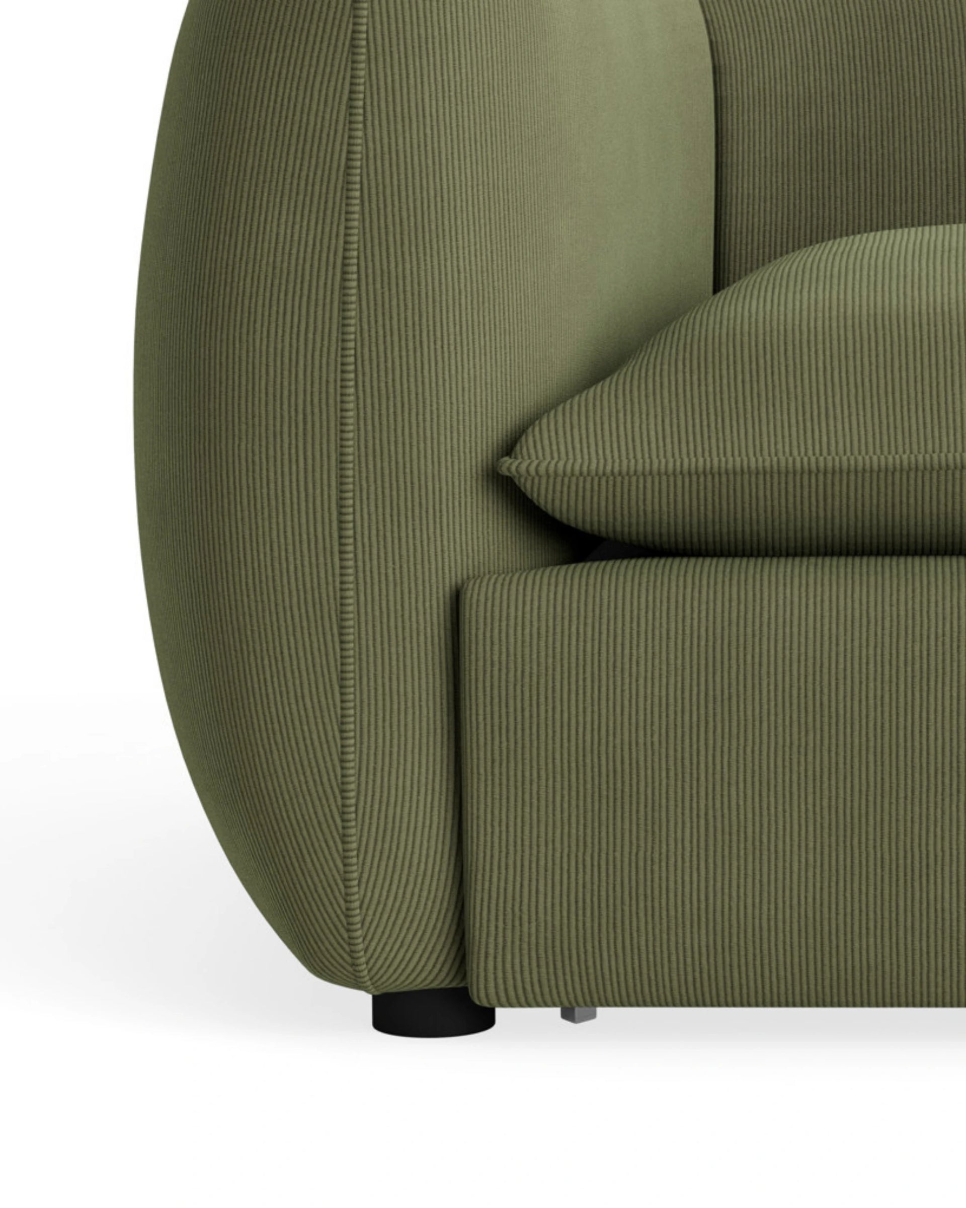 Muro Corner Sofa Module - Corduroy Forest