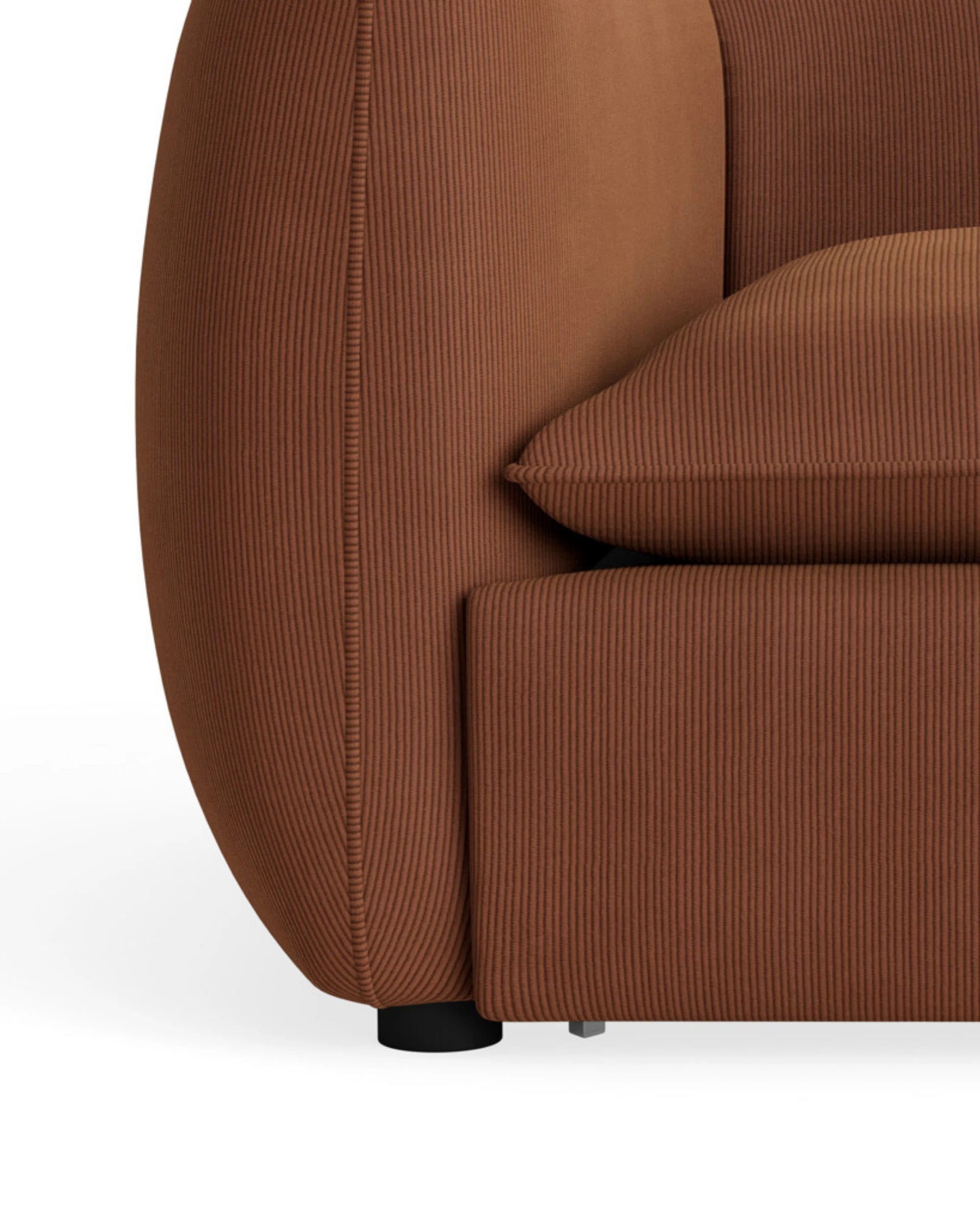 Muro Corner Sofa Module - Corduroy Cocoa