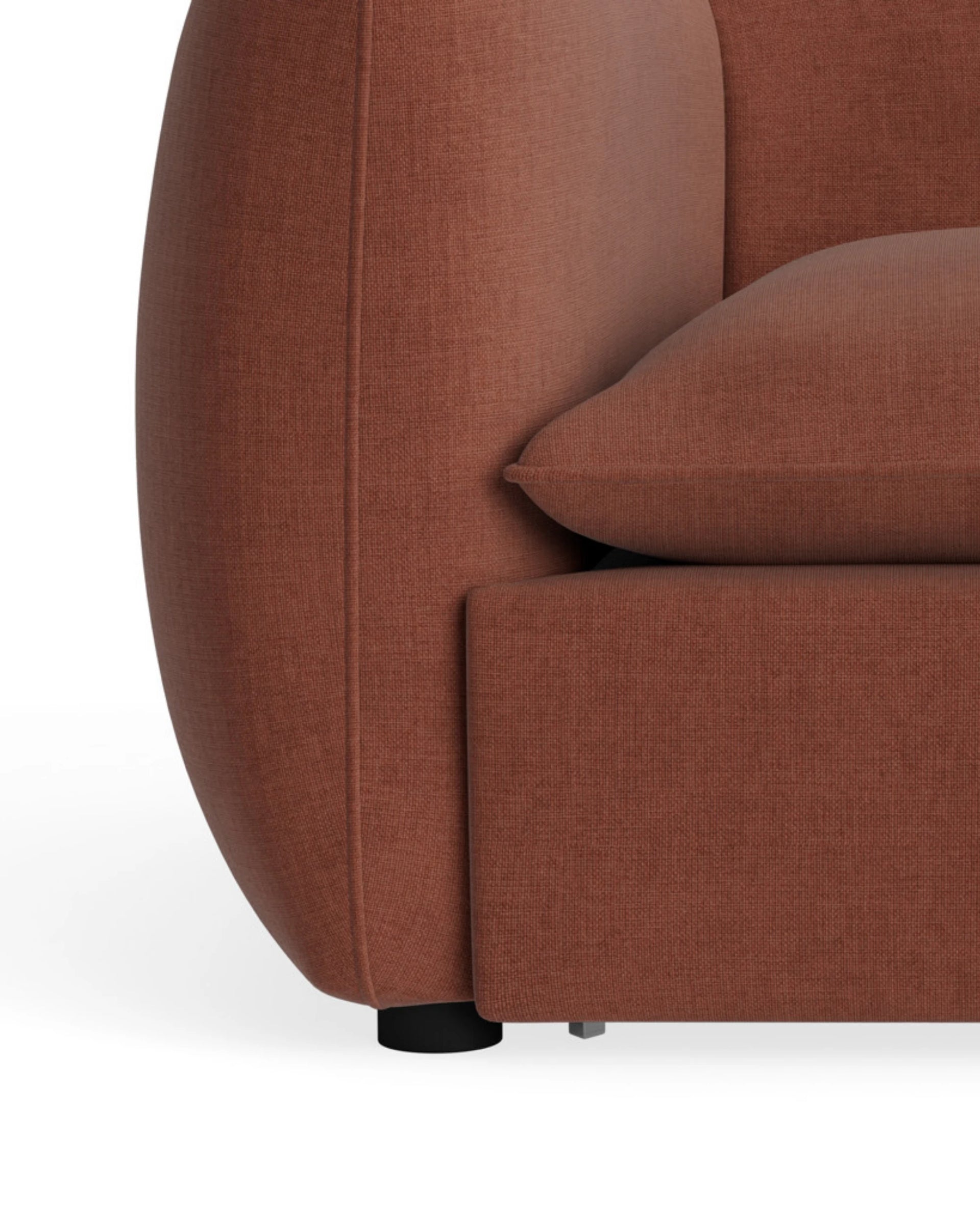 Muro Corner Sofa Module - Silas Cherry