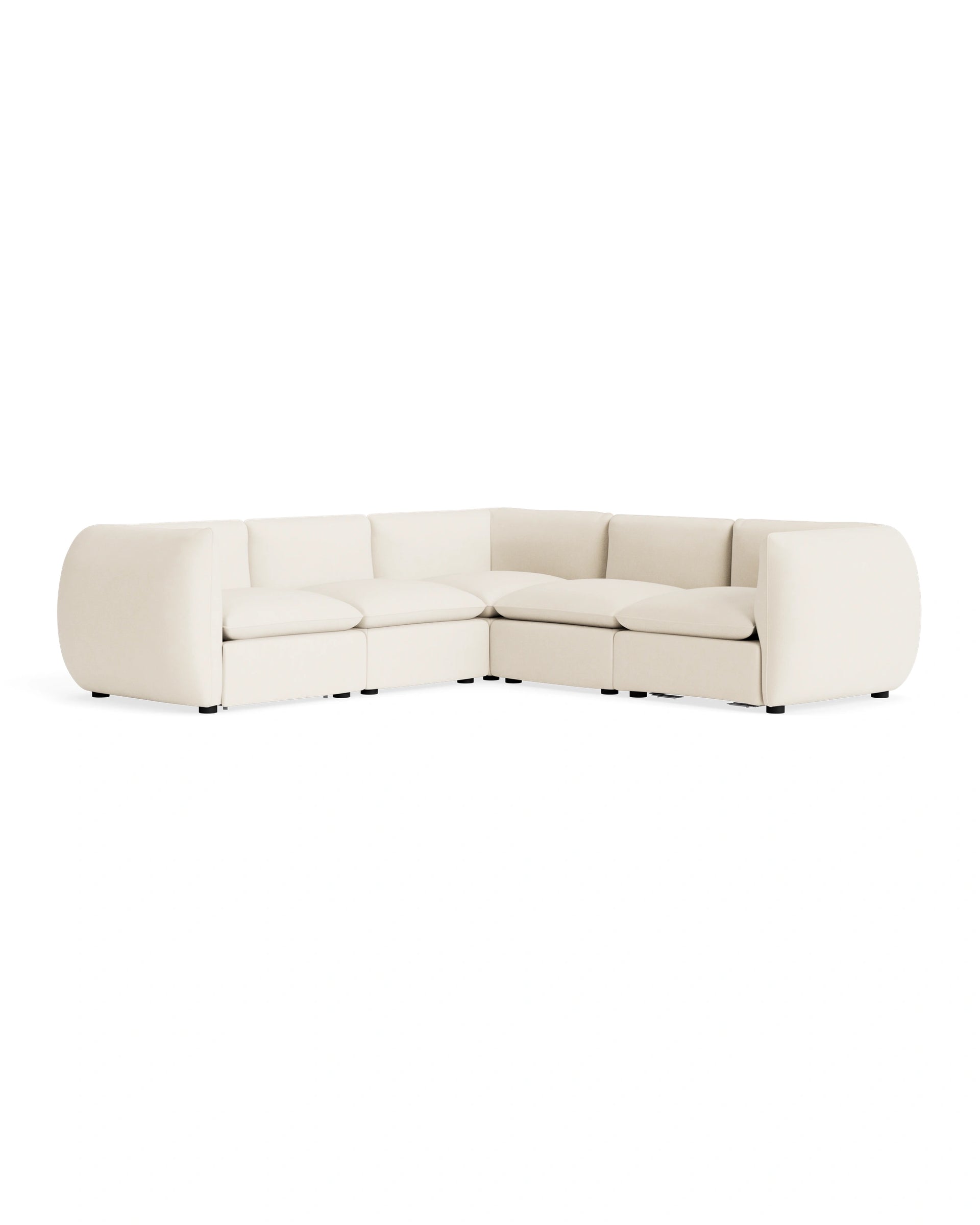 Muro Corner Sofa - Fossil Vanilla