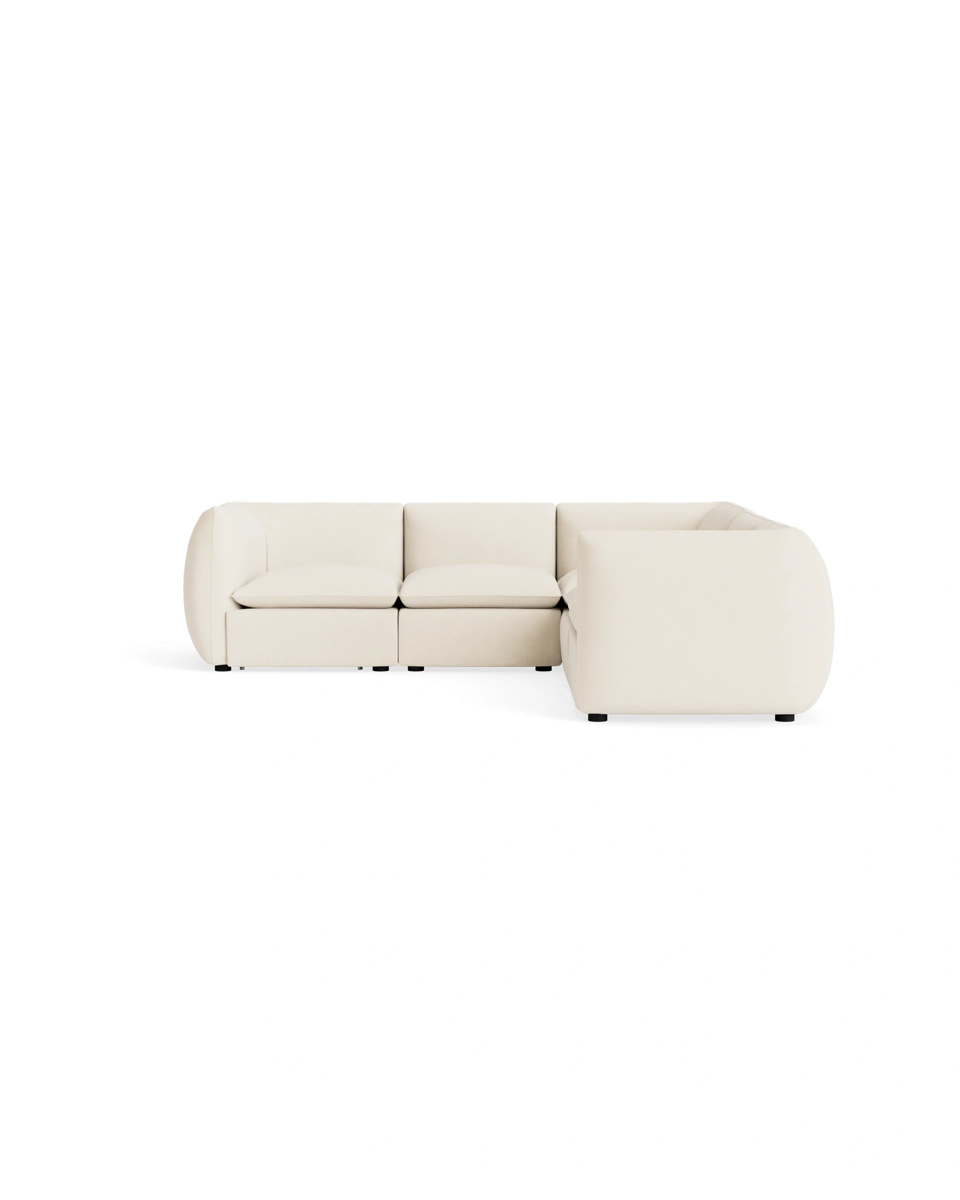 Muro Corner Sofa - Fossil Vanilla